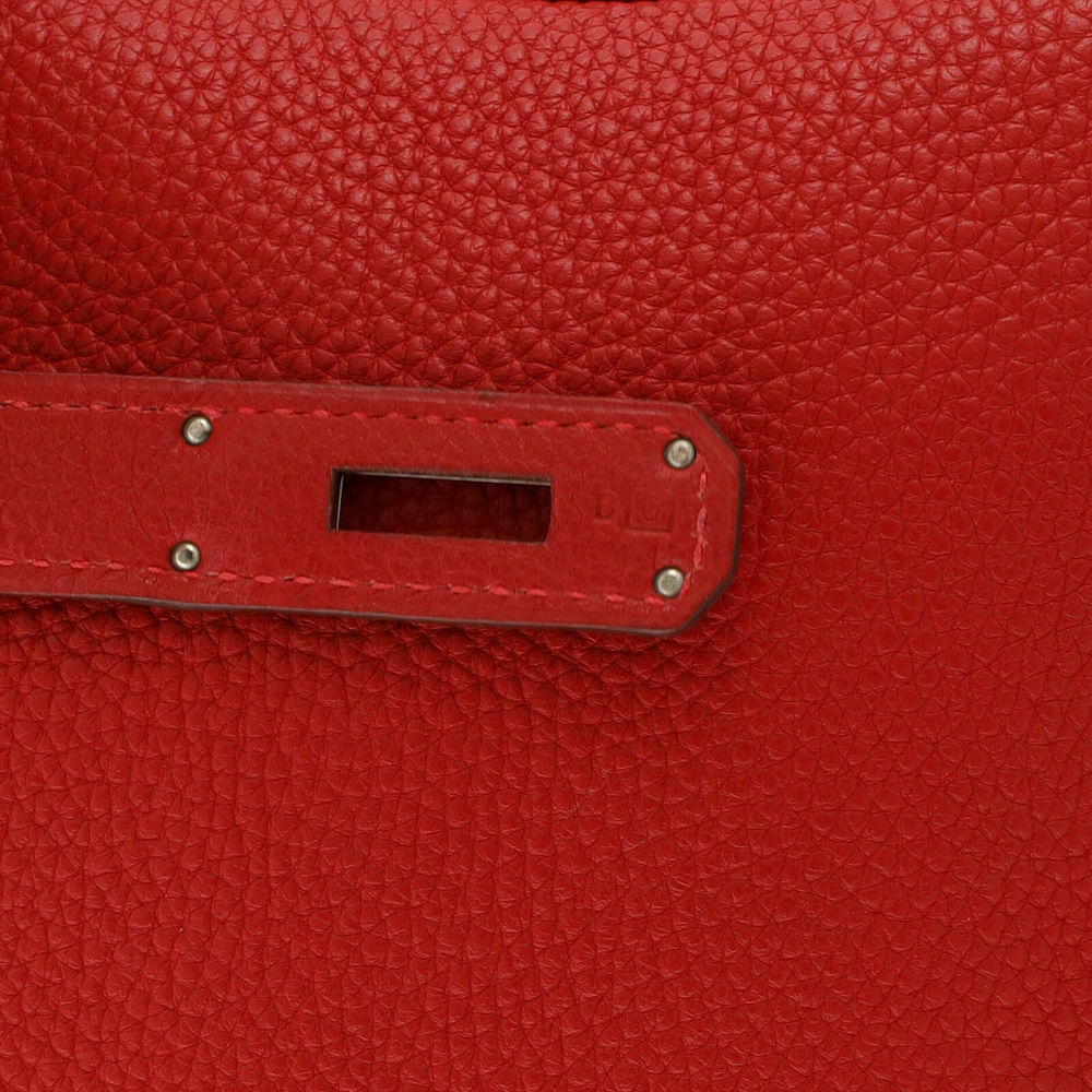Hermes Birkin Handbag Rouge Vif Togo #78163H12B - Picture 13 of 13